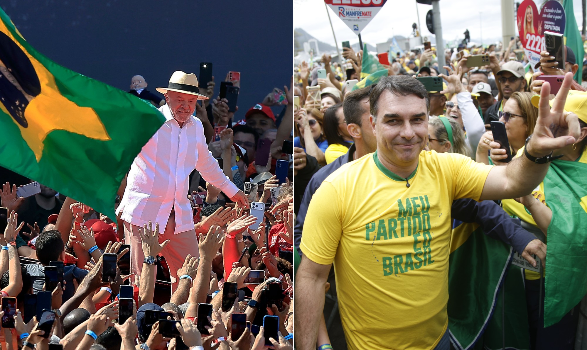 Disputa eleitoral entre Lula e Flávio Bolsonaro mostra tom de acirramento, indicam levantamentos
