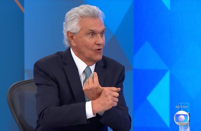Participação de Ronaldo Caiado no Jornal Nacional fica marcada por tática evasiva
